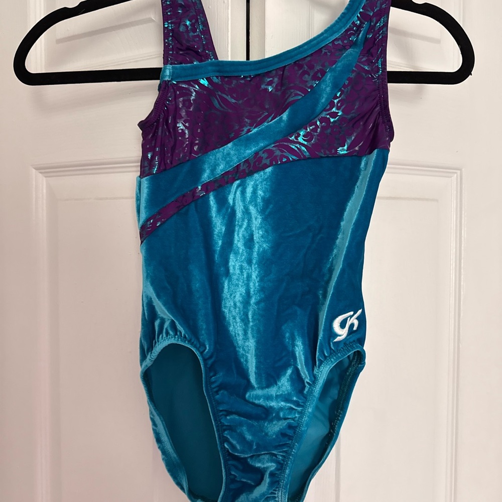 GK Teal and Purple Kids Bodysuit